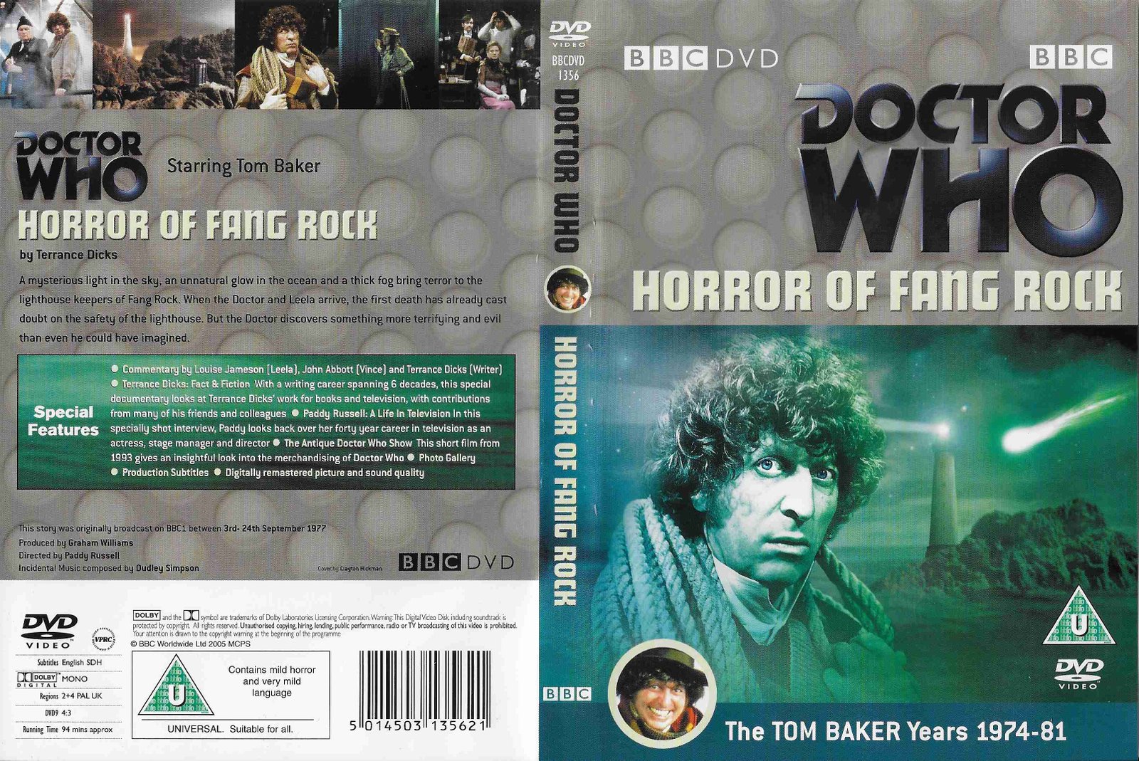 Back cover of BBCDVD 1356